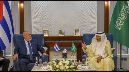 Manuel Marrero Cruz en Arabia Saudita