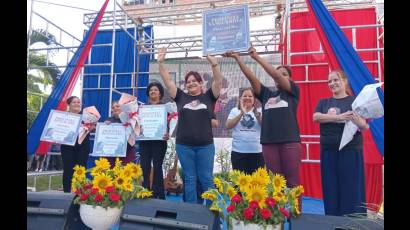 Acto nacional por el aniversario 66 de la fundación de la Federación de Mujeres Cubanas (FMC)