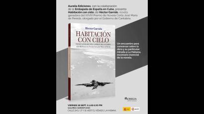 Habitación con cielo, es la primera novela escrita por el fotógrafo español Héctor Garrido