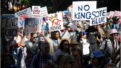 Manifestación No King en Atlanta