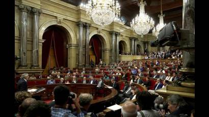 El Parlamento votó para decidir sobre la situación catalana