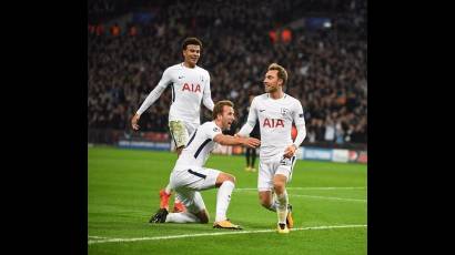 Delle Alli, Kane y Eriksen