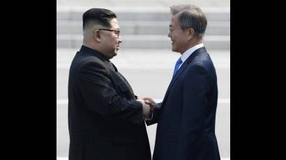La histórica cumbre intercoreana