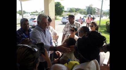 Visita a la Isla de Juventud del Presidente Miguel Díaz-Canel Bermúdez