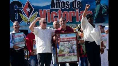 Aniversario 60 de la Revolución Cubana
