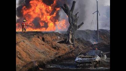 Oleoducto de petróleo en México