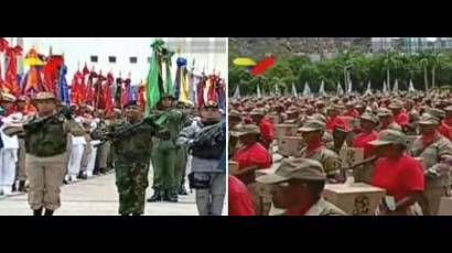 Desfile militar en conmemoración del Día de la Independencia