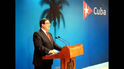 Presentación del informe «Necesidad de poner fin al bloqueo económico, comercial y financiero impuesto por los Estados Unidos de América contra Cuba»