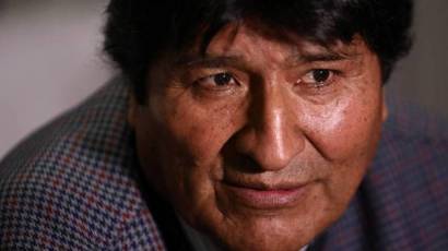 El presidente electo de Boliva, Evo Morales