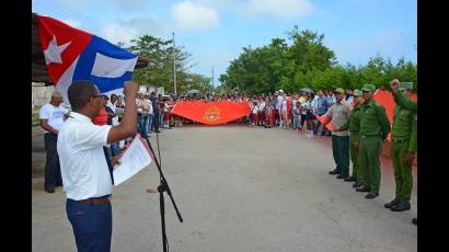 Jóvenes pineros ratifican su compromiso por Cuba.