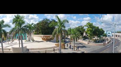 Parque Martí. Centro de la ciudad de Las Tunas