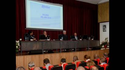 Reunión de balance de trabajo del Ministerio del Turismo de Cuba