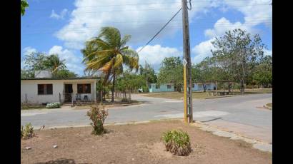 Comunidad rural Argelia, en Isla de la Juventud