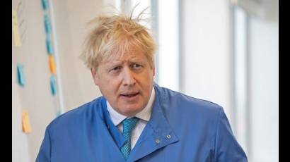 El primer ministro del Reino Unido, Boris Johnson,