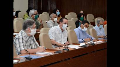 Intercambio a través de videoconferencia con las máximas autoridades de las provincias y del municipio especial Isla de Juventud