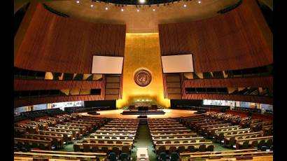 Plenario de la ONU