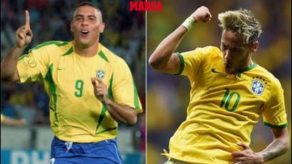 Ronaldo y Neymar Jr.