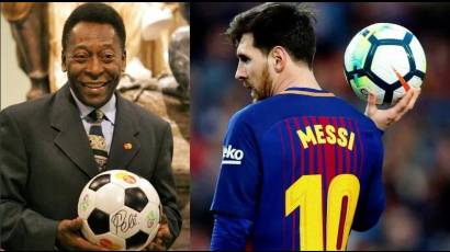 Leo Messi igualó el registro goleador de Pelé