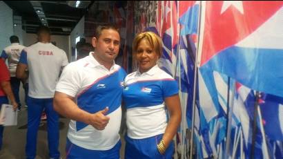 Driulis González también forma parte del equipo de entrenadores del judo femenino.