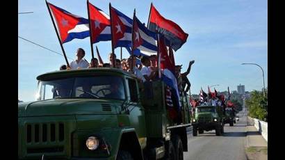 Parte Caravana de la Libertad 2021 de Santiago de Cuba