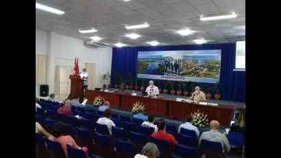 Reunión de trabajo en Matanzas del PCC