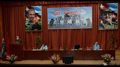 Primer Secretario del Comité Central del Partido Comunista de Cuba y Presidente de la República, Miguel Díaz-Canel Bermúdez, en Guantánamo