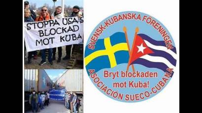 Solidaridad con Cuba desde Suecia