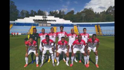 La selección cubana de fútbol