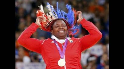 Idalys Ortiz Bocourt, deportista cubana que compite en judo