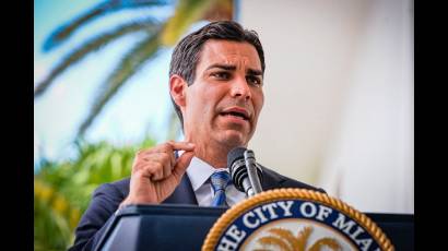 El Alcalde de Miami Francis Suárez