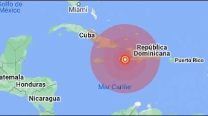 Sismo en el Caribe