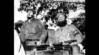 Paco Cabrera junto a Fidel Castro