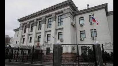 Sede diplomática de Rusia en Ucrania