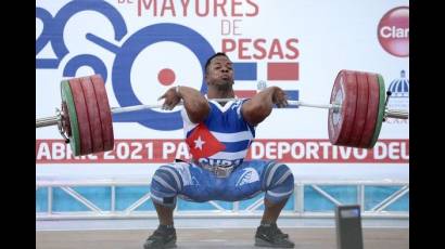 El cubano Olfides Sáez, división de los 96 kg