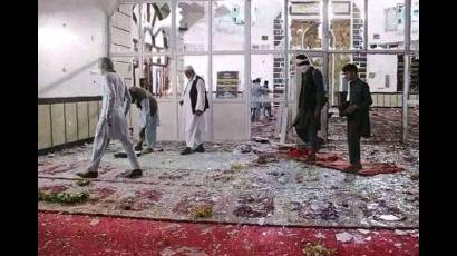 Explosión contra una mezquita en la ciudad de Mazar-i-Sharif