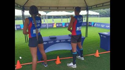 Marcos Rojas y Diana Leyva, medallistas de bronce en los Panamericanos Junior de Cali