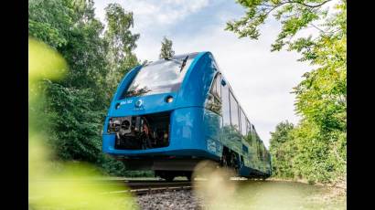 Primera línea de trenes de hidrógeno en el mundo.