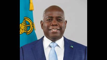 Primer ministro de la Mancomunidad de Las Bahamas, Philip Davis