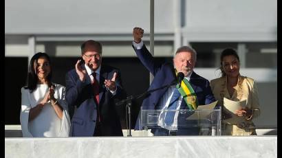 Lula fue investido oficialmente como presidente el pasado 1ro. de enero.