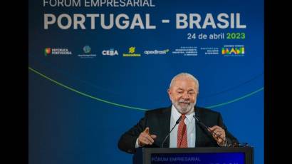 Lula en visita a España y Portugal