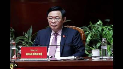 Vuong Dinh Hue, presidente de la Asamblea Nacional de Vietnam