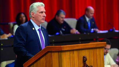 Miguel Mario Díaz-Canel Bermúdez, Primer Secretario del Comité Central del Partido Comunista de Cuba y Presidente de la República