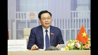Presidente de la Asamblea Nacional de Vietnam, Vuong Dinh Hue