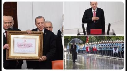 Erdogan presta juramento en Ankara
