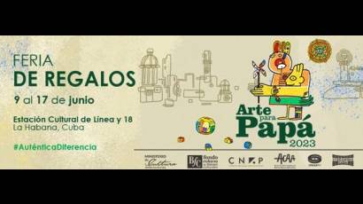 Feria de Regalos «Arte para Papá» 2023 en La Habana