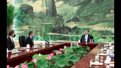 El encuentro entre Xi y Blinken en Beijing