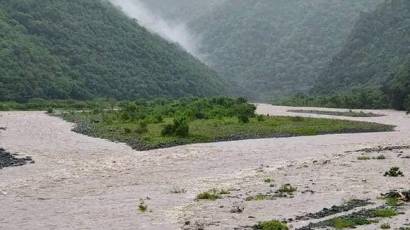 Crecida del río La Mula