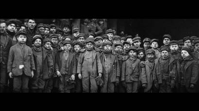 Los niños mineros del pasado siglo