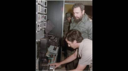 Fidel y la tecnología