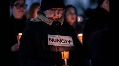 Chile mujeres de negro